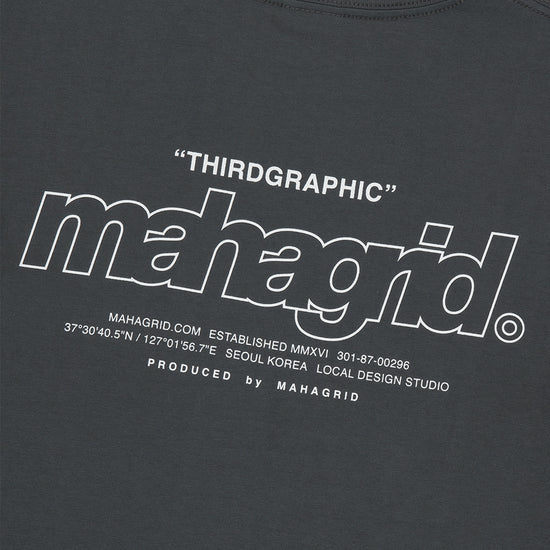 Mahagrid Back Third Logo Tee
