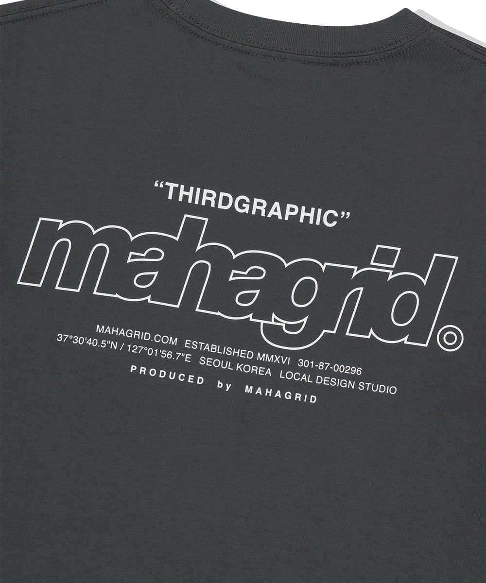 Mahagrid Back Third Logo Tee