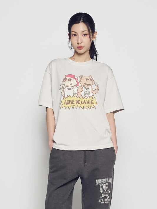ADLV Rock and Roll AC Bear Pigment Short Sleeve T-Shirt