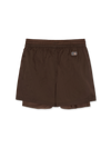 MLB Women's Sportive Ribstop Light Weight Sheer 4in Shorts