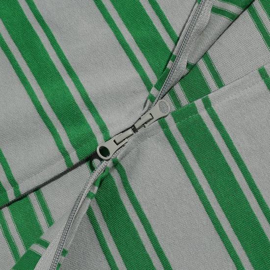 Nice Ghost Club Multi Stripe 3 Star Hoodie Zip Up [Grey]