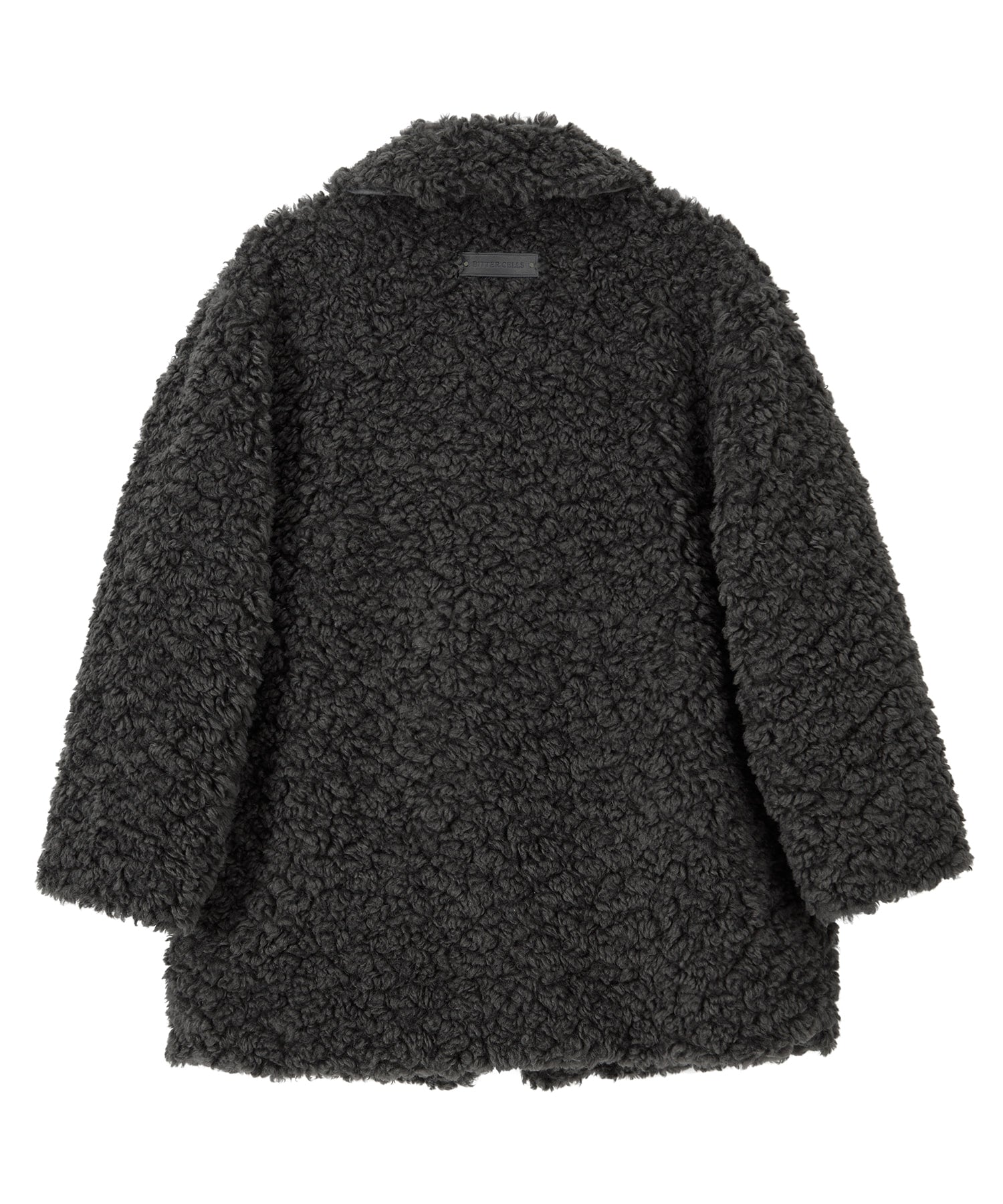 Bitter Cells Curly Collar Fur Jacket