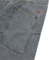 Nice Ghost Club Layered Mesh Denim Shorts