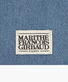 Marithé François Girbaud Classic Logo Denim Pouch