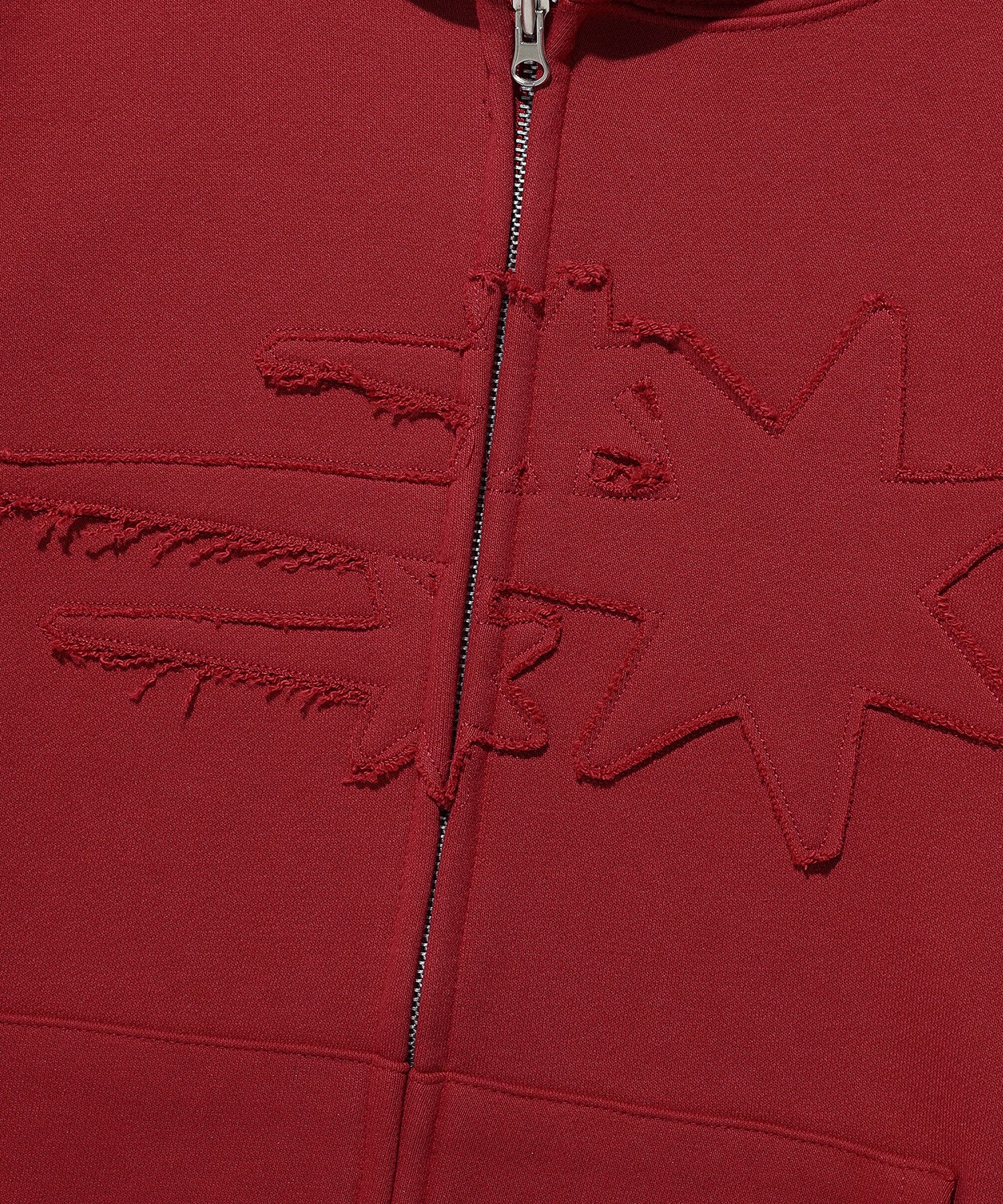 Nice Ghost Club 3Star Logo Zip Hoodie
