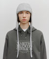 Marithé François Girbaud Classic Logo Earflap Beanie