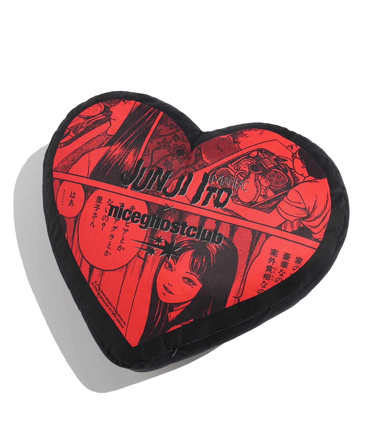 Nice Ghost Club Junji Ito Maniac Tomie Heart Cushion [Red]