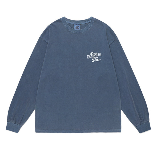 Cavish Pigment Seller Logo Long Sleeve Tee