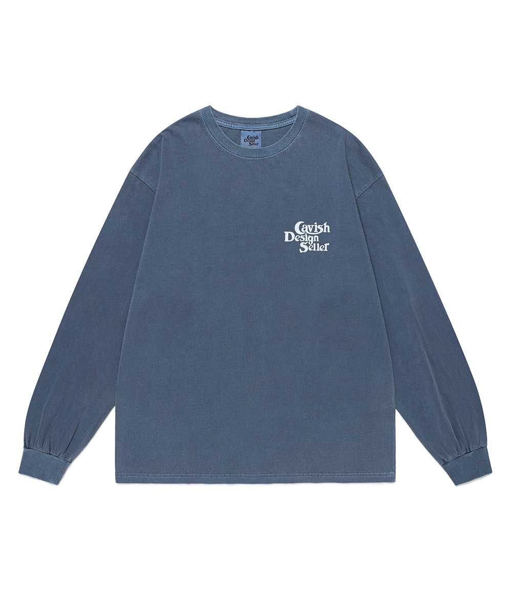 Cavish Pigment Seller Logo Long Sleeve Tee