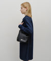 Marithé François Girbaud Buckle Strap Bucket Bag Black