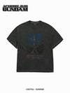 ADLV Mobile Suit Gundam Last Shooting Pigment Washing Short Sleeve T-Shirt