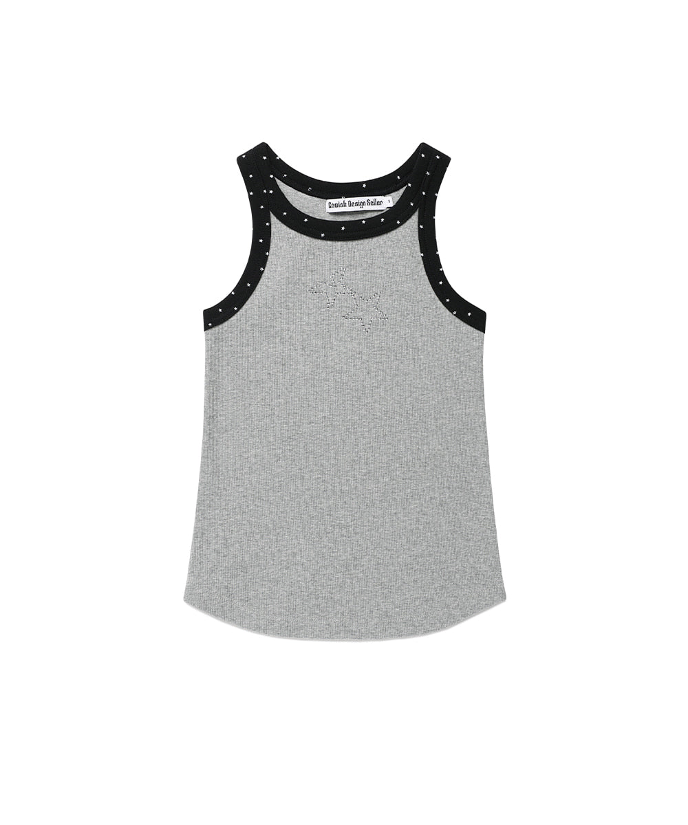 Cavish Twin Star Sleeveless Top