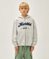 Marithé François Girbaud Kids Applique Logo Hoodie Zip-Up