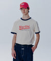 Marithé François Girbaud Vintage Baseball Ringer Tee