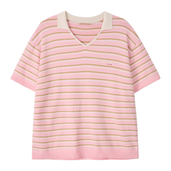 Bitter Cells Millie Stripe Collar Knit