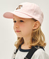 Marithé François Girbaud Kids Flower Bear Classic Logo Ball Cap Navy