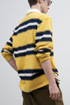 General Idea UNISEX Classic Bold Stripe Rugby T-Shirt