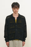 General Idea UNISEX Crochet Collar Knit Cardigan