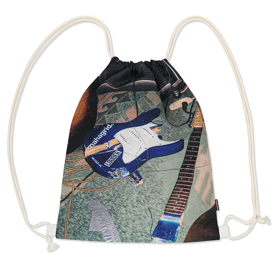 Mahagrid Broken Guitar Gym Sack [Blue]