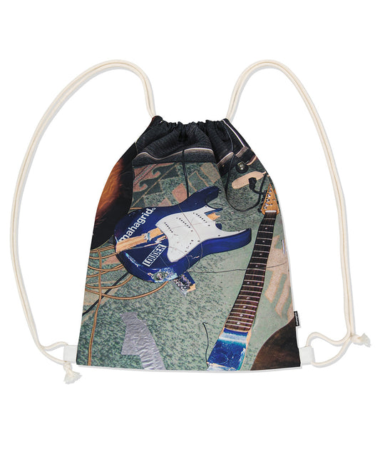Mahagrid Broken Guitar Gym Sack [Blue]