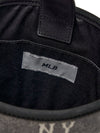 MLB Classic Monogram Vintage Denim Mini Bucket Bag