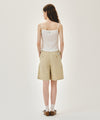 Marithé François Girbaud W BERMUDA HALF PANTS