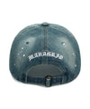 Mahagrid Washed Denim Cross Star Cap [Blue]