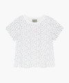 Marithé François Girbaud Kids All Over Flower T-Shirt White