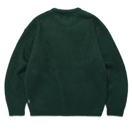 Cavish Brushed Seller Logo Knit Crewneck
