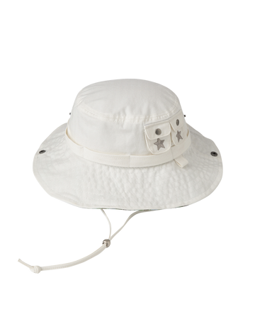 AEAE Safari Bucket Hat Ivory