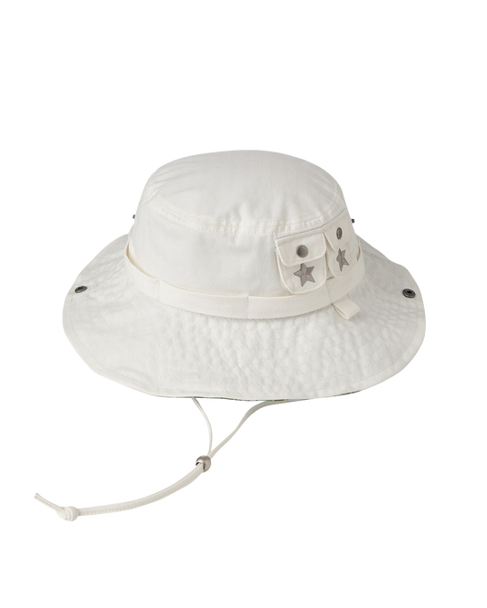 AEAE Safari Bucket Hat Ivory