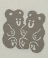 Nice Ghost Club Gummy Bear Summer Knit Half T-Shirt