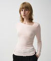 Marithé François Girbaud W Neck Point Long Sleeve