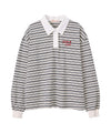 Bitter Cells Gemini Stripe Collar Tee