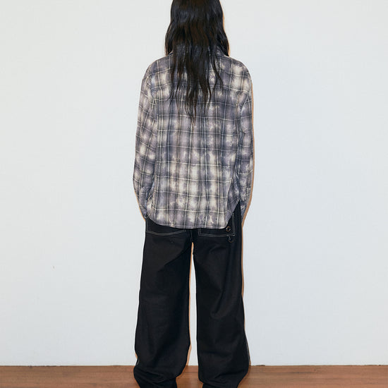 Mahagrid Overdyed Check Shirt
