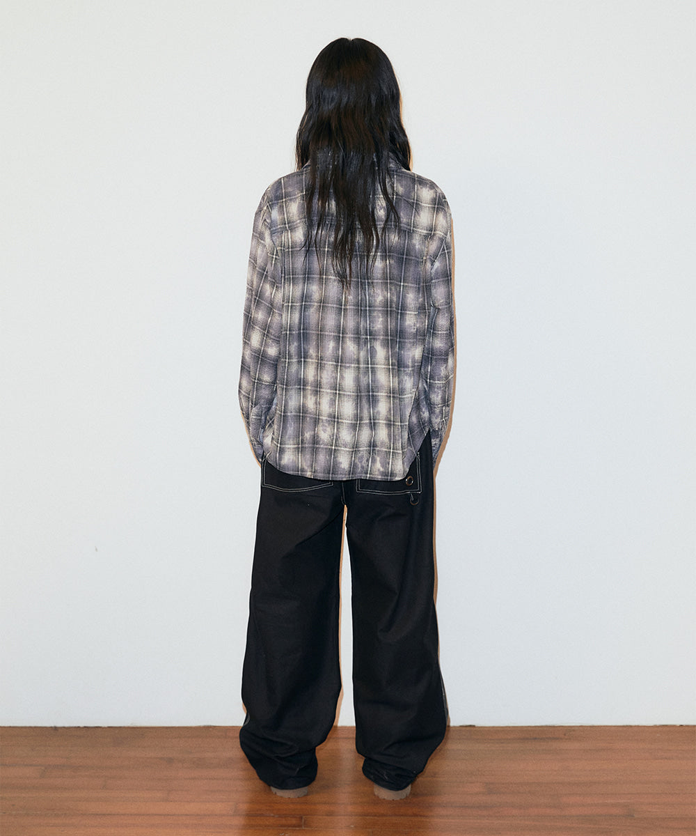 Mahagrid Overdyed Check Shirt