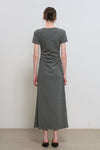 General Idea WOMAN Fitted Shirring Long Dress