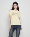 ADLV Woman Typing Profile Short Sleeve T-Shirt