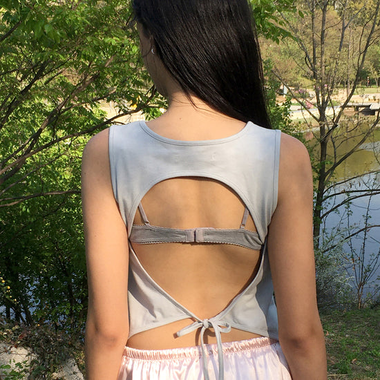 Bitter Cells Curved Backless Top