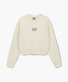 Marithé François Girbaud W Marithé Love Graphic Crop Sweatshirt Black