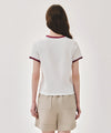 Marithé François Girbaud W PARIS GRAPHIC RINGER TEE