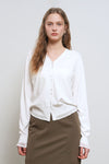 General Idea WOMAN Relaxed Frill Cardigan