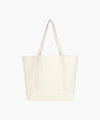 Marithé François Girbaud DRAWING CLASSIC LOGO BIG ECO BAG natural