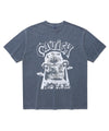 Cavish INVADER PIGMENT SS TEE [BLUE]