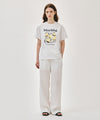 Marithé François Girbaud [1차 6/19, 2차 6/29 예약발송] AEROCOOL LEMON GRAPHIC TEE white