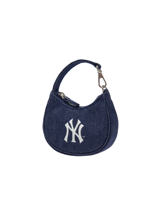 MLB Basic Denim Mini Bag Keyring