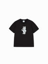 ADLV Woman Basic AC Bear Short Sleeve T-Shirt