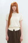 General Idea WOMAN Layered Essential Half Pullover