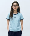 Marithé François Girbaud Women's Classic Logo Ringer Tee