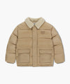 Marithé François Girbaud Kids Collar Down Jacket
